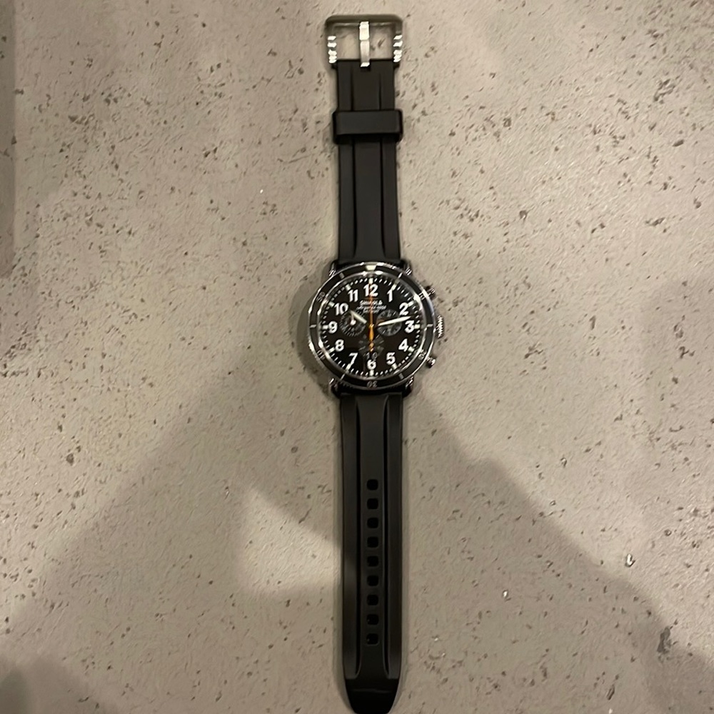 Men’s Shinola Black Watch